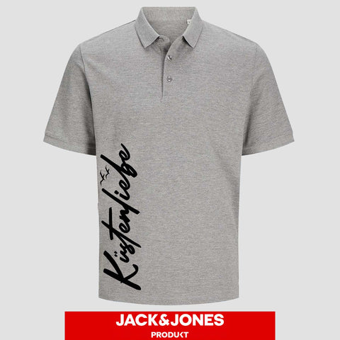 Küstenliebe vertikal Unisex Poloshirt