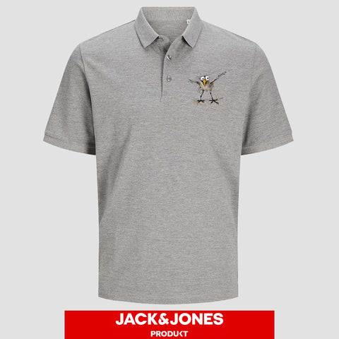 Verrückte Möwe Unisex Poloshirt