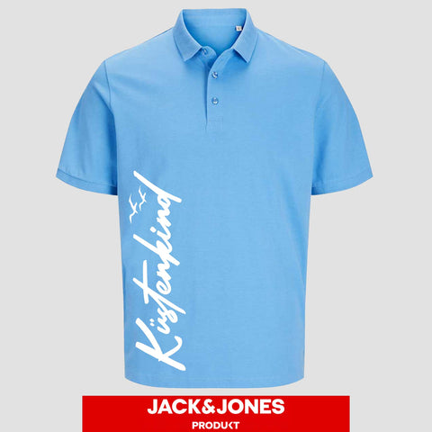 Küstenkind vertikal Unisex Poloshirt