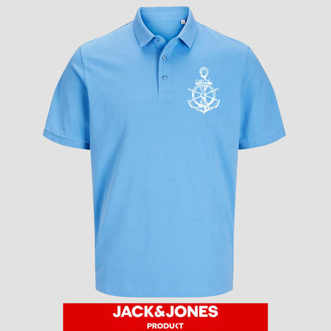 Anker Steuerrad Unisex Poloshirt