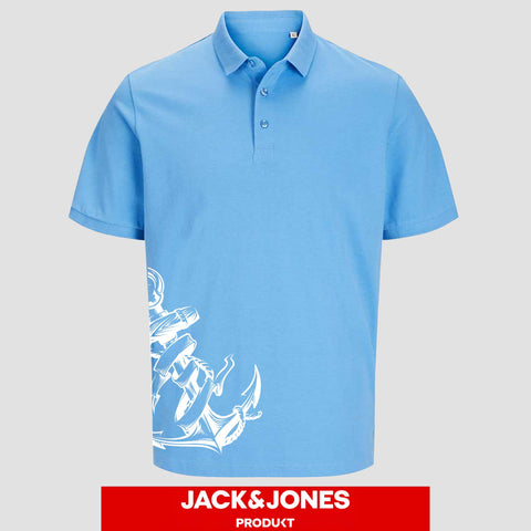 Anker unten Unisex Poloshirt