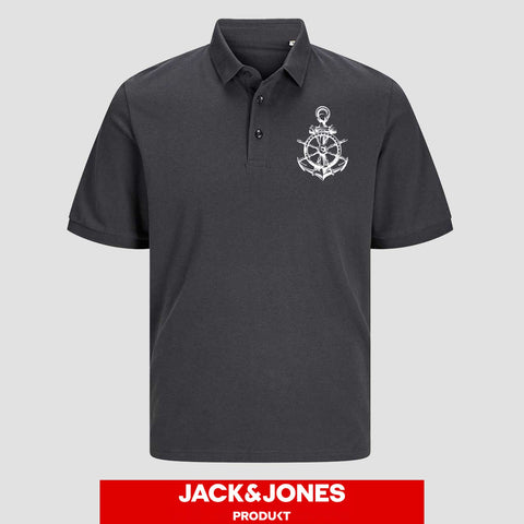 Anker Steuerrad Unisex Poloshirt