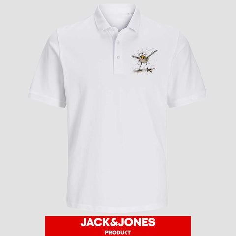 Verrückte Möwe Unisex Poloshirt