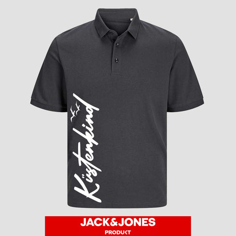 Küstenkind vertikal Unisex Poloshirt