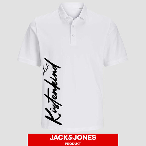 Küstenkind vertikal Unisex Poloshirt