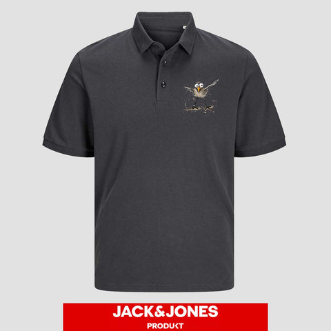 Verrückte Möwe Unisex Poloshirt