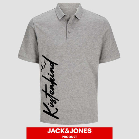 Küstenkind vertikal Unisex Poloshirt