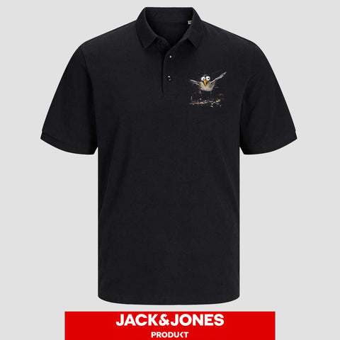 Verrückte Möwe Unisex Poloshirt