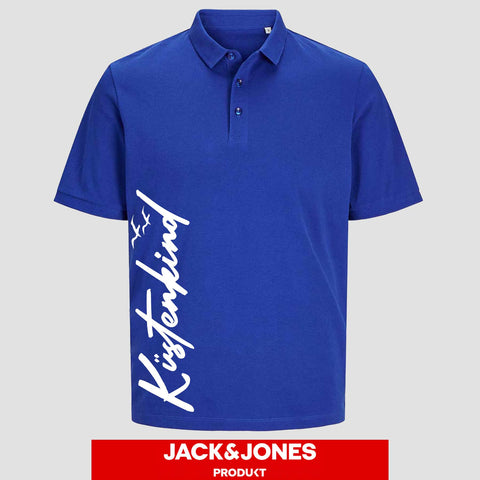 Küstenkind vertikal Unisex Poloshirt