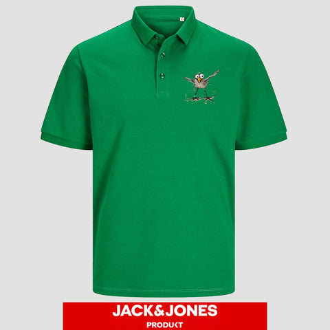 Verrückte Möwe Unisex Poloshirt