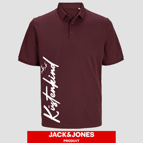 Küstenkind vertikal Unisex Poloshirt