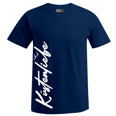 Küstenliebe vertikal Herren T-Shirt