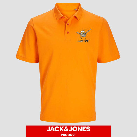 Verrückte Möwe Unisex Poloshirt