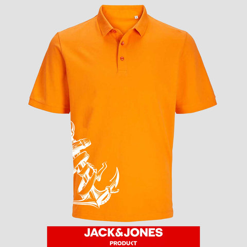 Anker unten Unisex Poloshirt