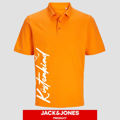 Küstenkind vertikal Unisex Poloshirt