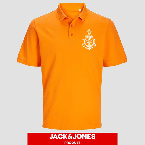 Anker Steuerrad Unisex Poloshirt