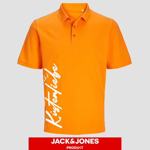 Küstenliebe vertikal Unisex Poloshirt