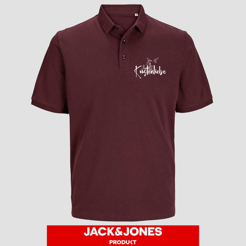 Küstenliebe Möwe Unisex Poloshirt