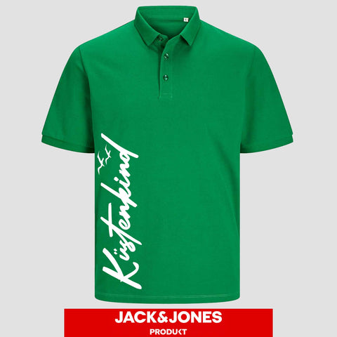 Küstenkind vertikal Unisex Poloshirt