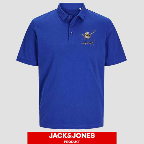 Verrückte Möwe Unisex Poloshirt
