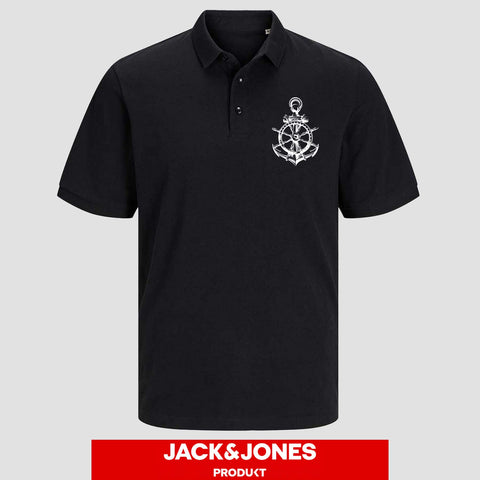 Anker Steuerrad Unisex Poloshirt