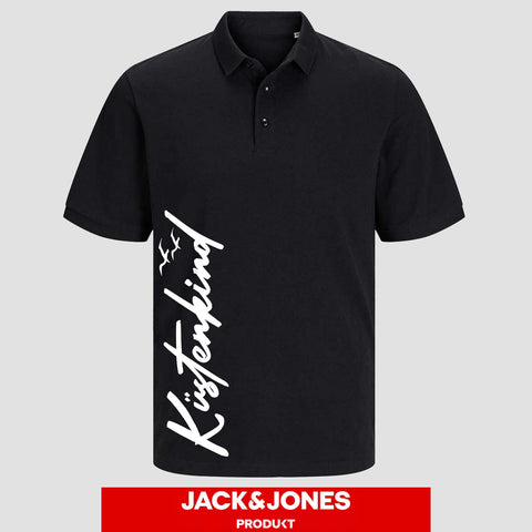 Küstenkind vertikal Unisex Poloshirt