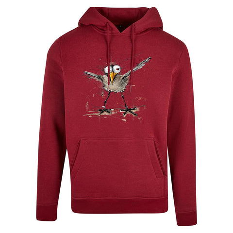 Verrückte Möwe UNISEX Prem. Kapuzenpulli