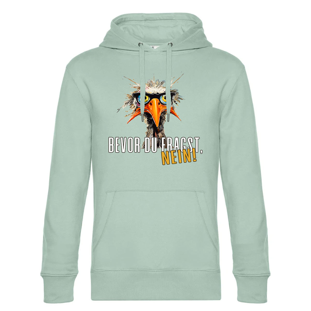 Bevor du Fragst  Herren Kapuzenpulli King