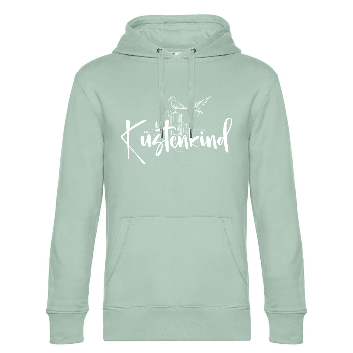 Küstenkind Möwe Herren Kapuzenpulli King