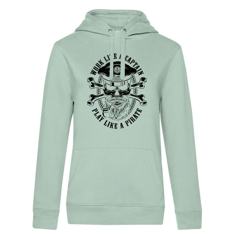 Pirate Black Edition Damen Kapuzenpulli Queen