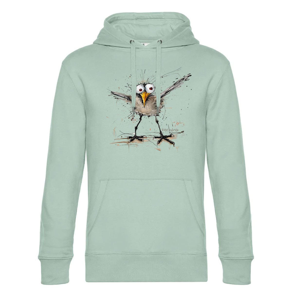 Verrückte Möwe Herren Kapuzenpulli King