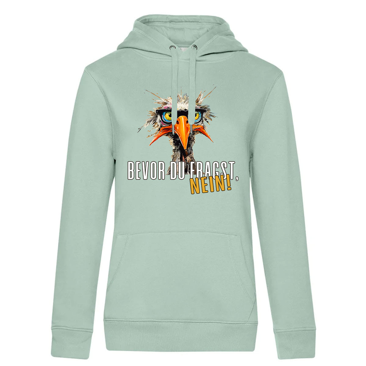 Bevor du Fragst  Damen Kapuzenpulli Queen