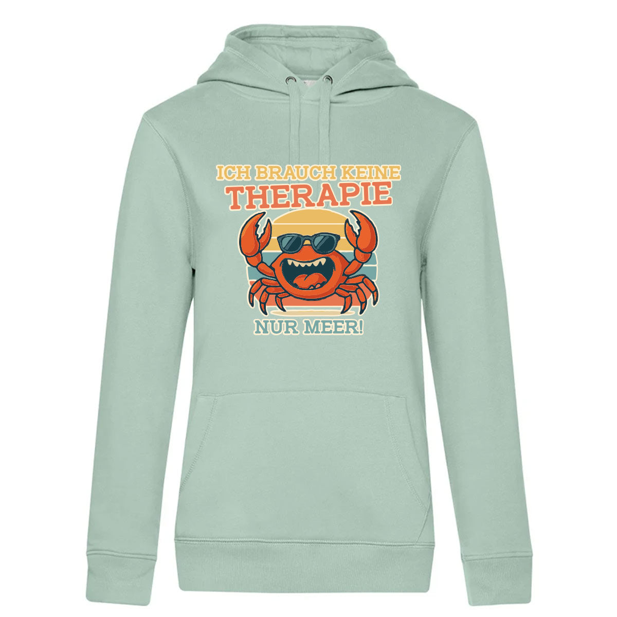 Therapie Damen Kapuzenpulli Queen