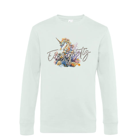 Einzigartig Seepferd Herren Pulli King