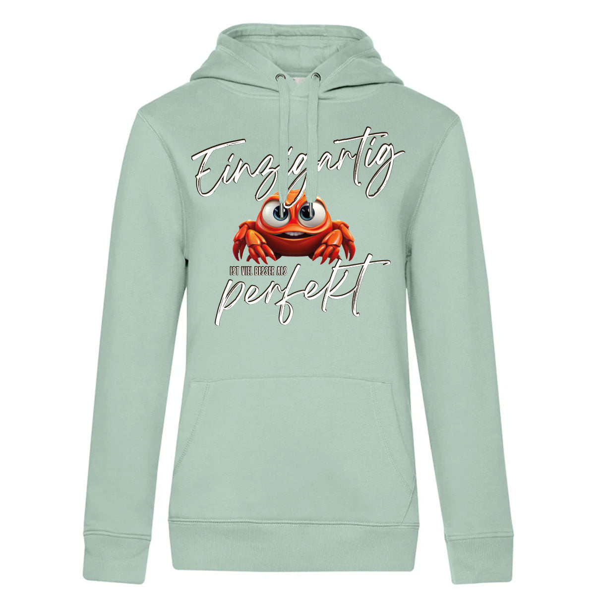 Besser als Perfekt Damen Kapuzenpulli Queen