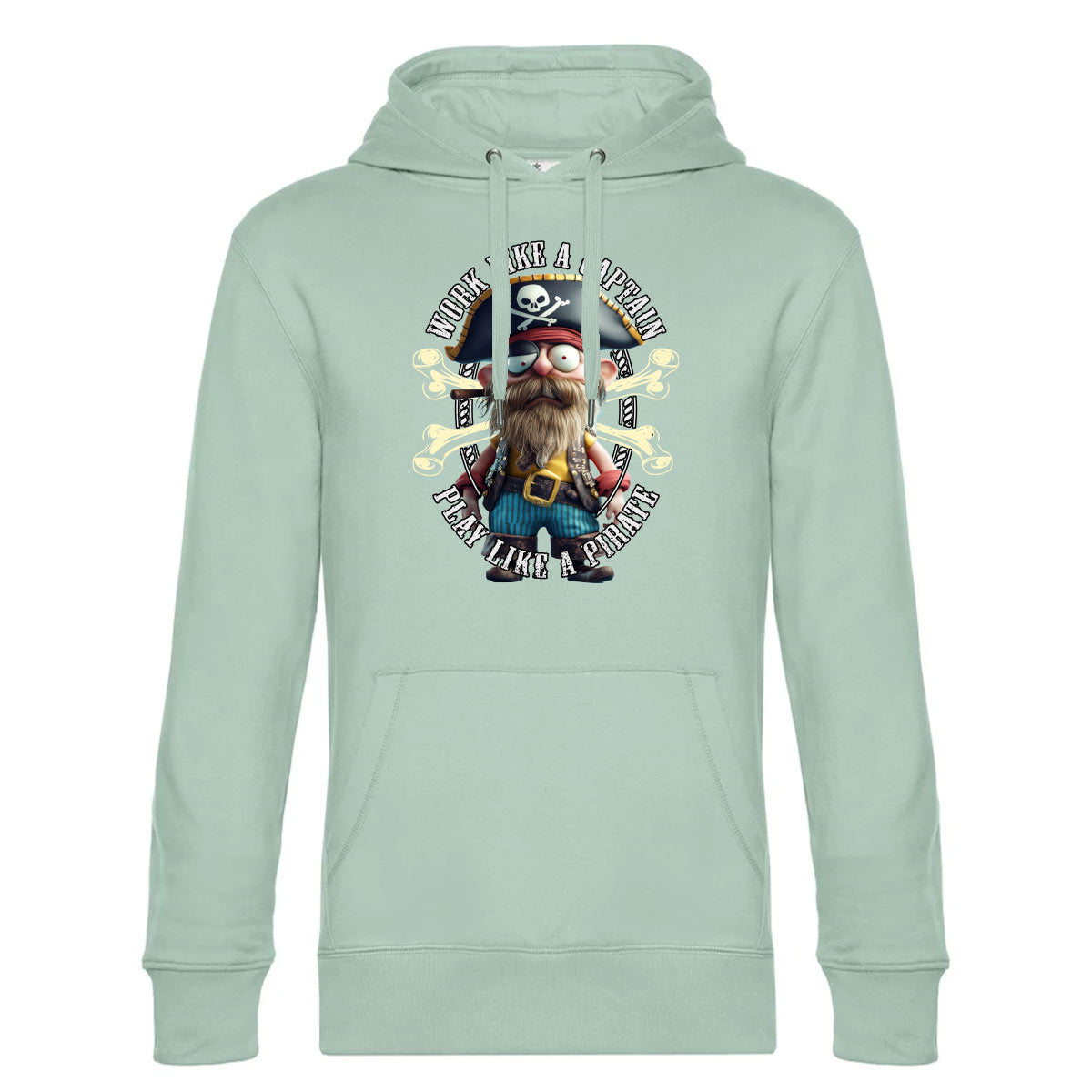 Pirate Herren Kapuzenpulli King