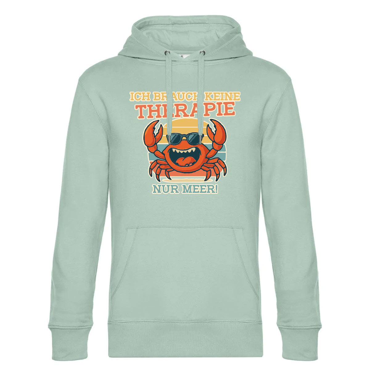Therapie Herren Kapuzenpulli King