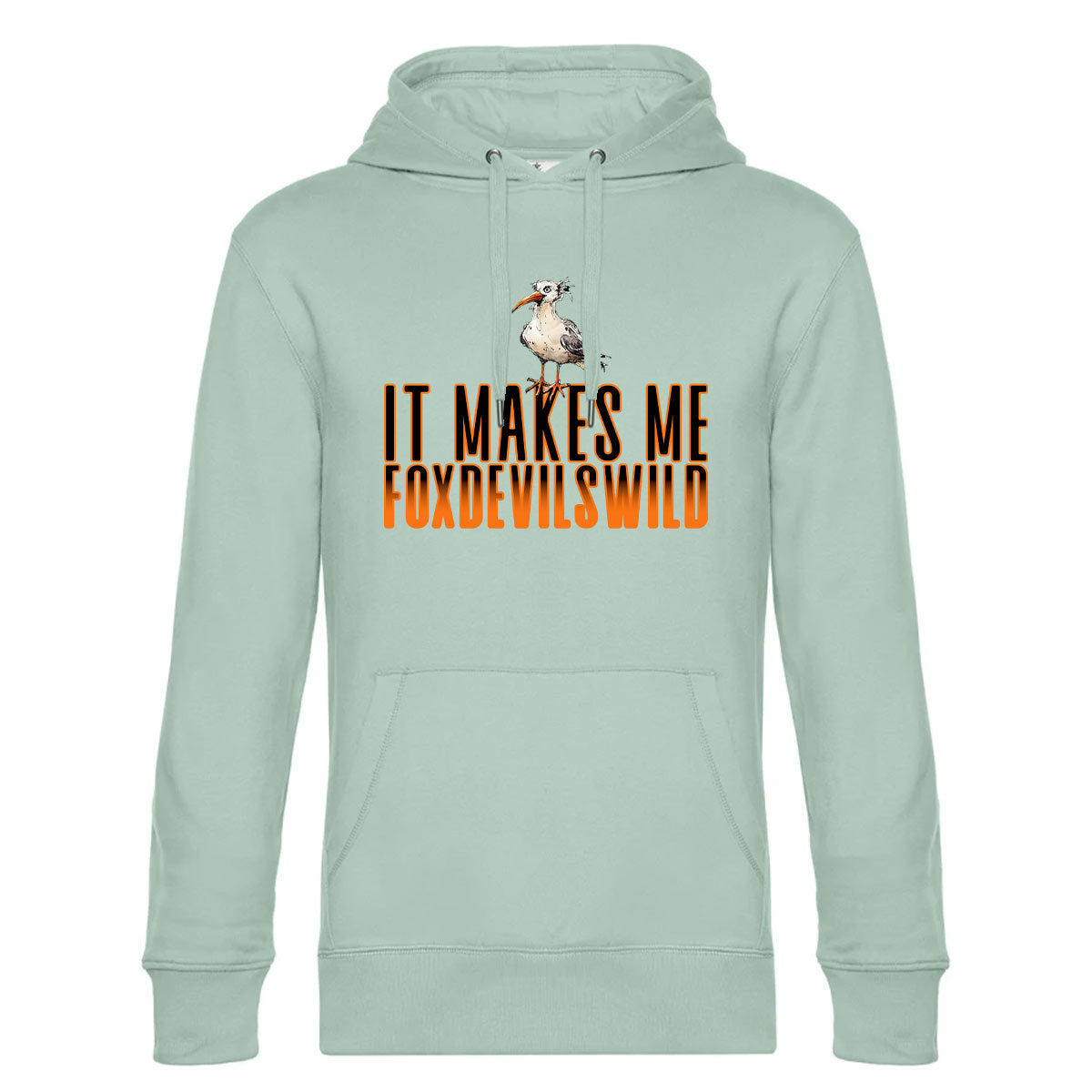 Foxdevilswild Herren Kapuzenpulli King