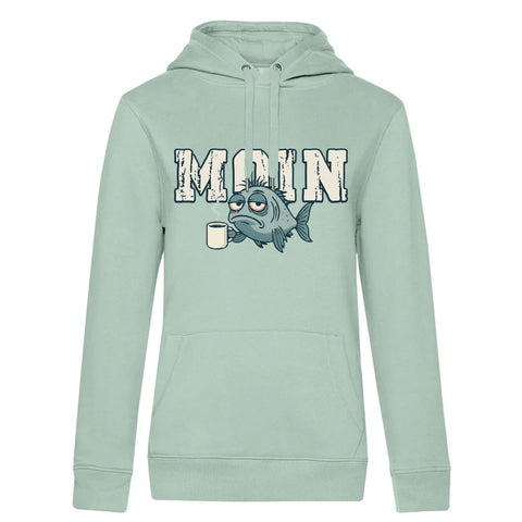 MOIN Kaffee Damen Kapuzenpulli Queen