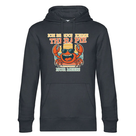 Therapie Herren Kapuzenpulli King