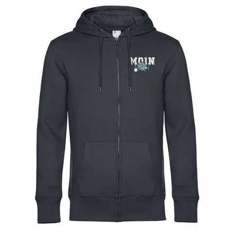 MOIN Kaffee Herren Kapuzenjacke King