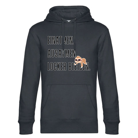 Locker Bleiben Herren Kapuzenpulli King