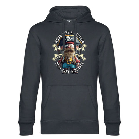 Pirate Herren Kapuzenpulli King
