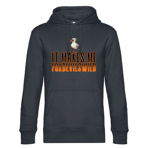 Foxdevilswild Herren Kapuzenpulli King