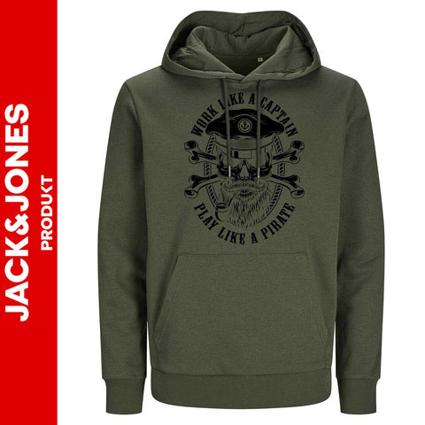 Pirate Black Edition UNISEX Kapuzenpulli by Jack&Jones