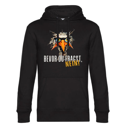 Bevor du Fragst  Herren Kapuzenpulli King