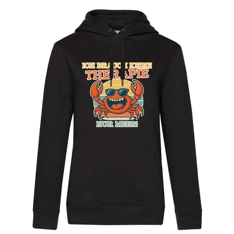 Therapie Damen Kapuzenpulli Queen
