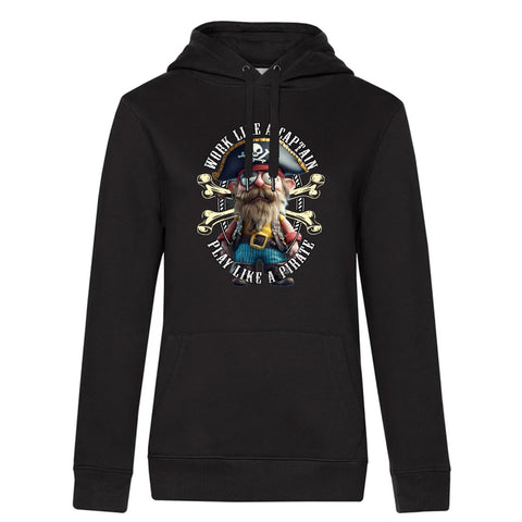 Pirate Damen Kapuzenpulli Queen