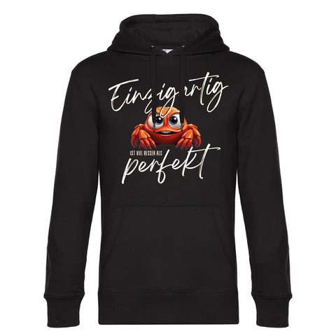 Besser als Perfekt Herren Kapuzenpulli King