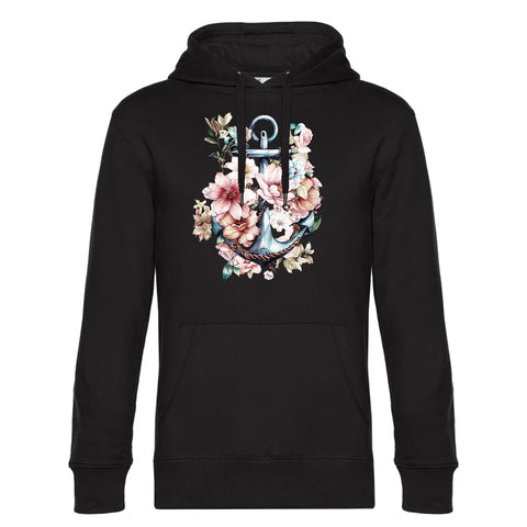 Floral Anker Herren Kapuzenpulli King